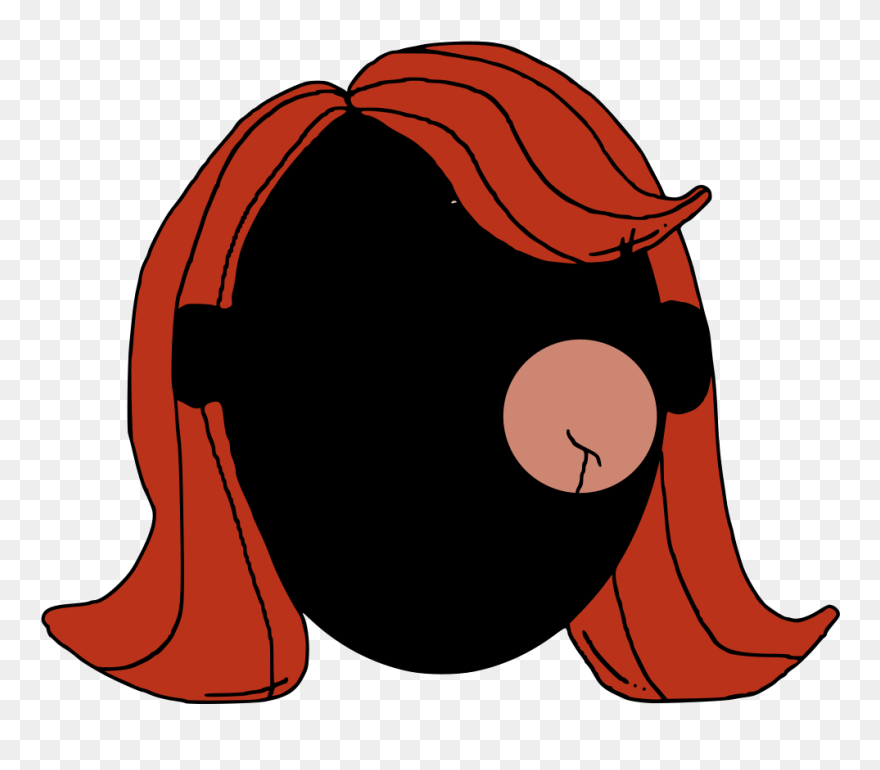 Redhead Anime Girl Svg Clip Arts - Png Download