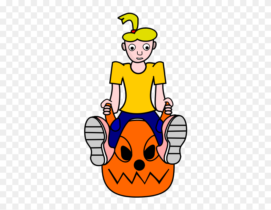 Cartoon Vector Image Of Girl Clipart