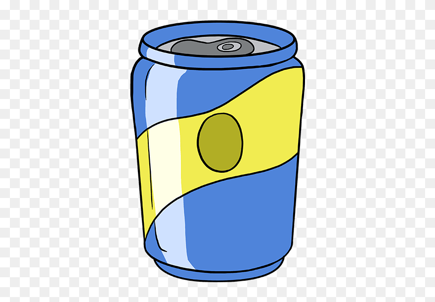 How To Draw Soda Can - Soda Can Draw Clipart