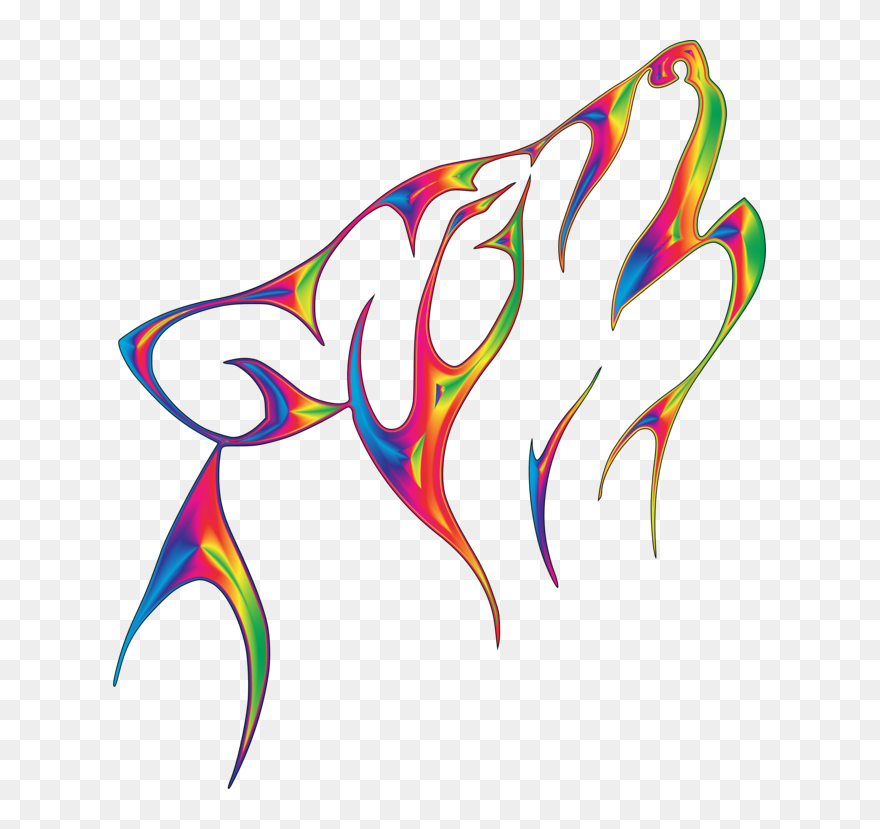 Line Art,art,area - Tattoo Drawing Of Wolf Clipart