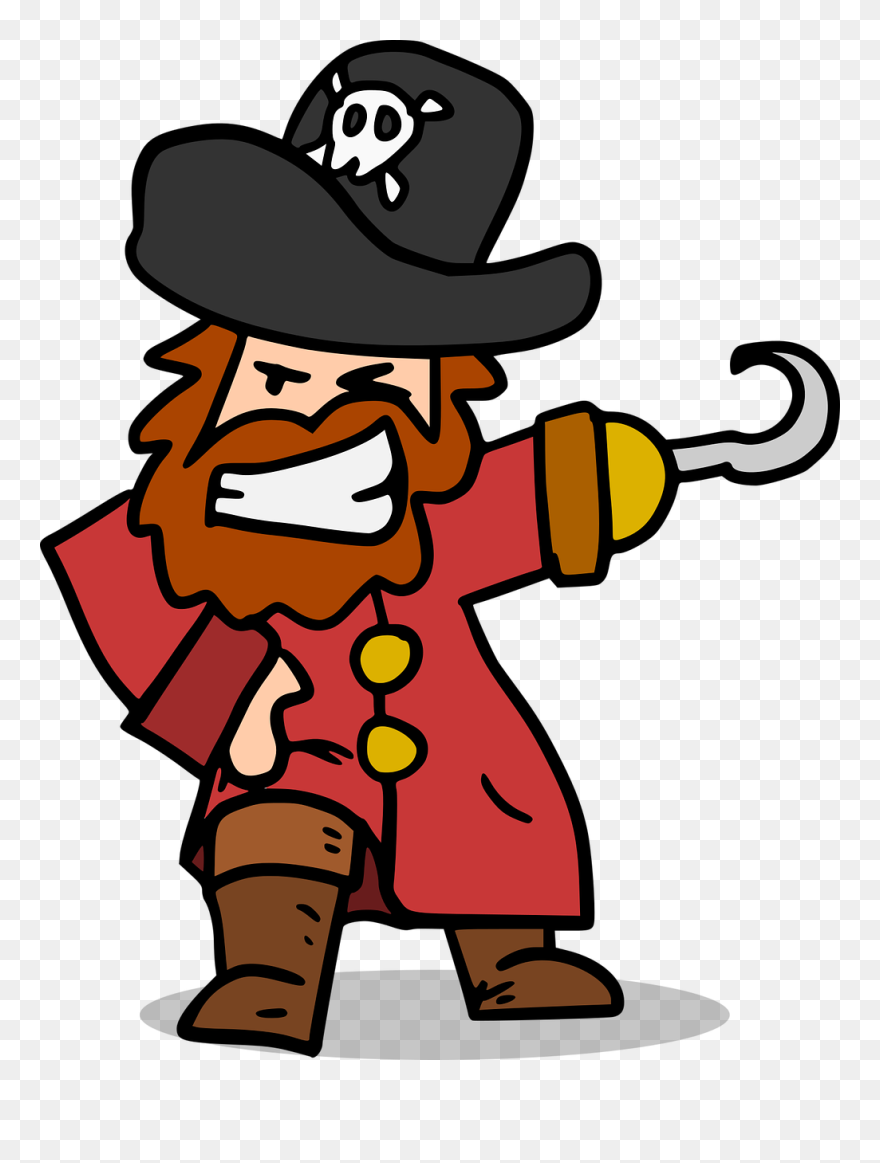 Pirate Corsair Captain Free Photo - Piracy Clipart