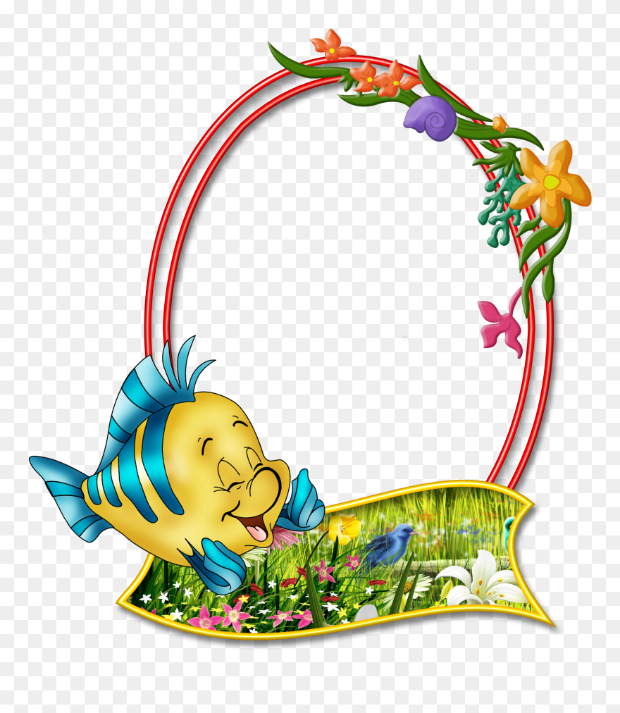 Frame Ikan Kartun Clipart