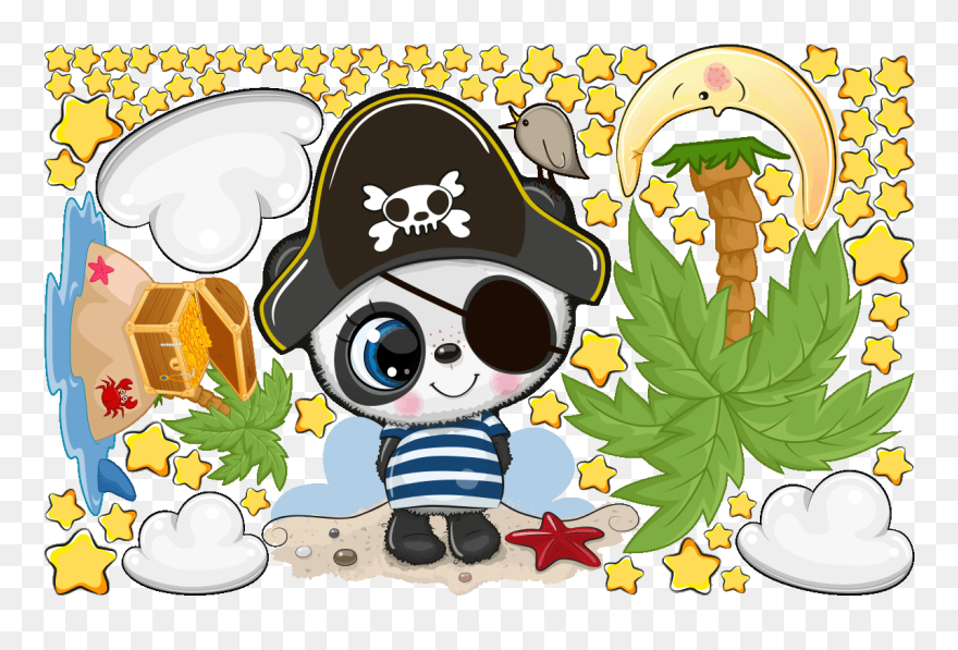 Panda Baby Cartoon Clipart