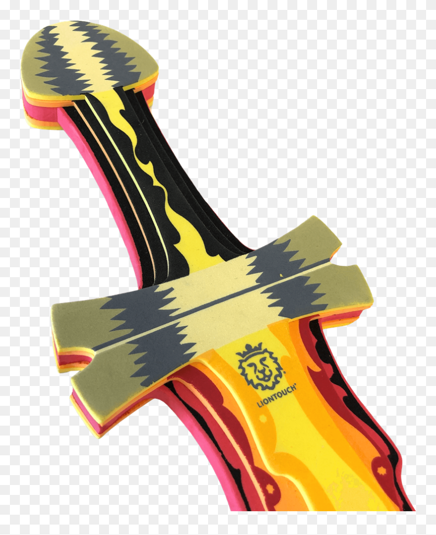 Flame Sword, Fantasy Line - Liontouch Clipart