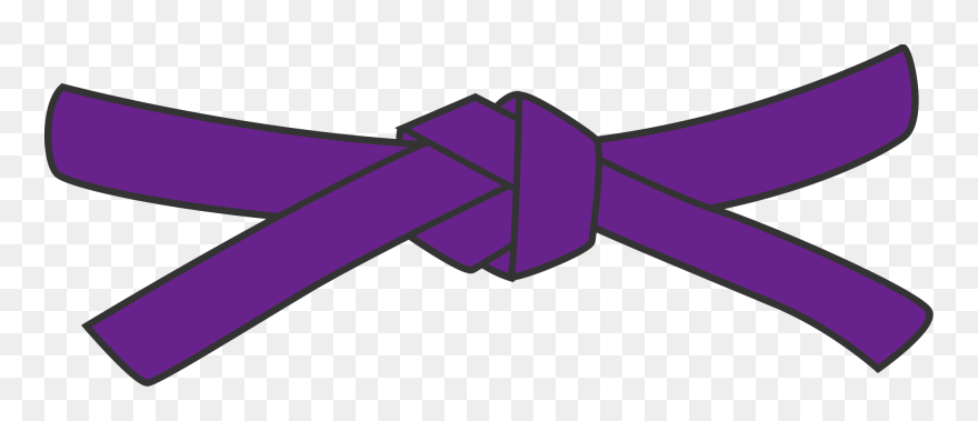 2016 Athlete Warrior Meet Results - Karate Purple Belt Png Clipart