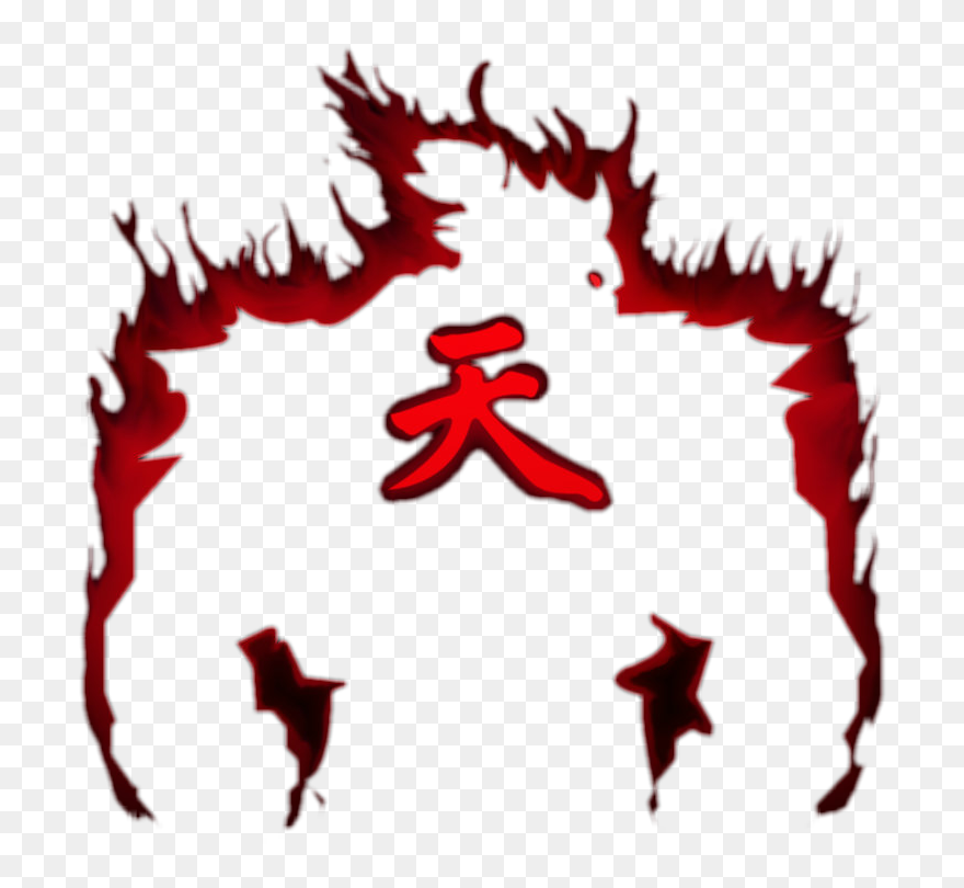 Akuma Png Png Download Ten Kanji- - Transparent Akuma Symbol Png Clipart