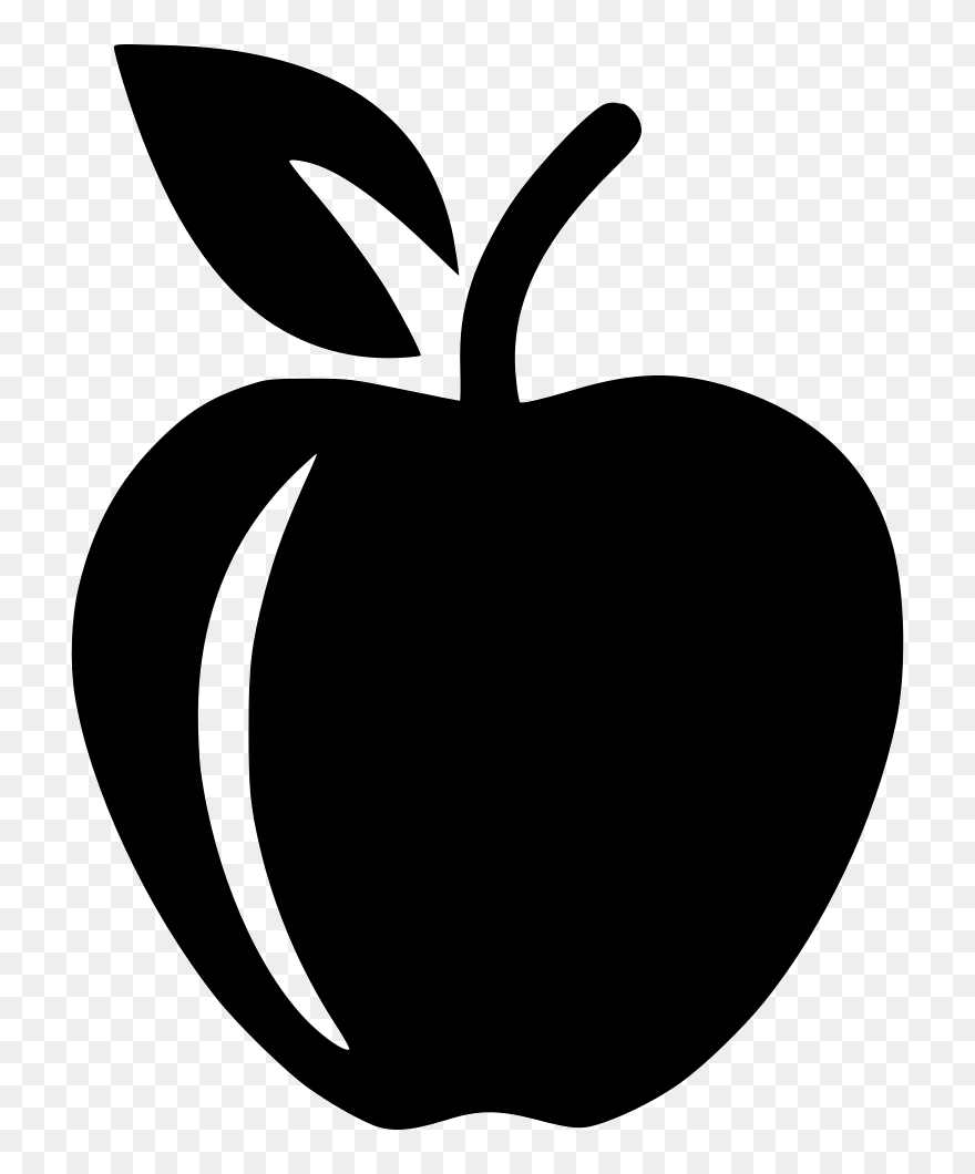 Fruit Healthy Apple Fruits Fresh Ripe Diet - Apple Teacher Icon Svg Clipart