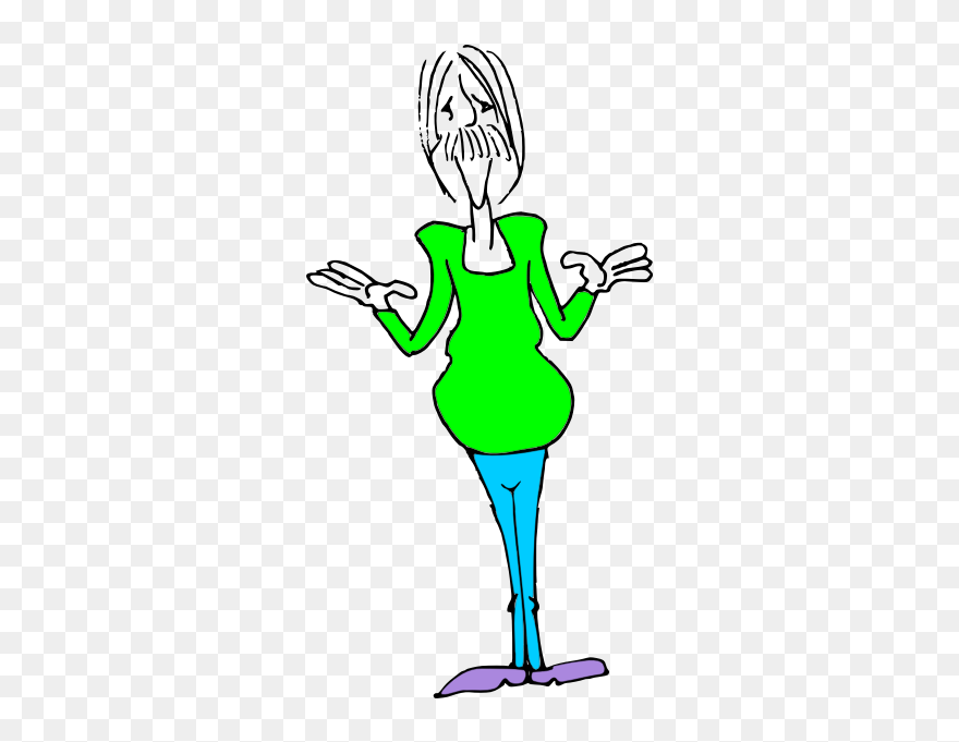 Confused Cartoon Man - Kartun Bingung Clipart