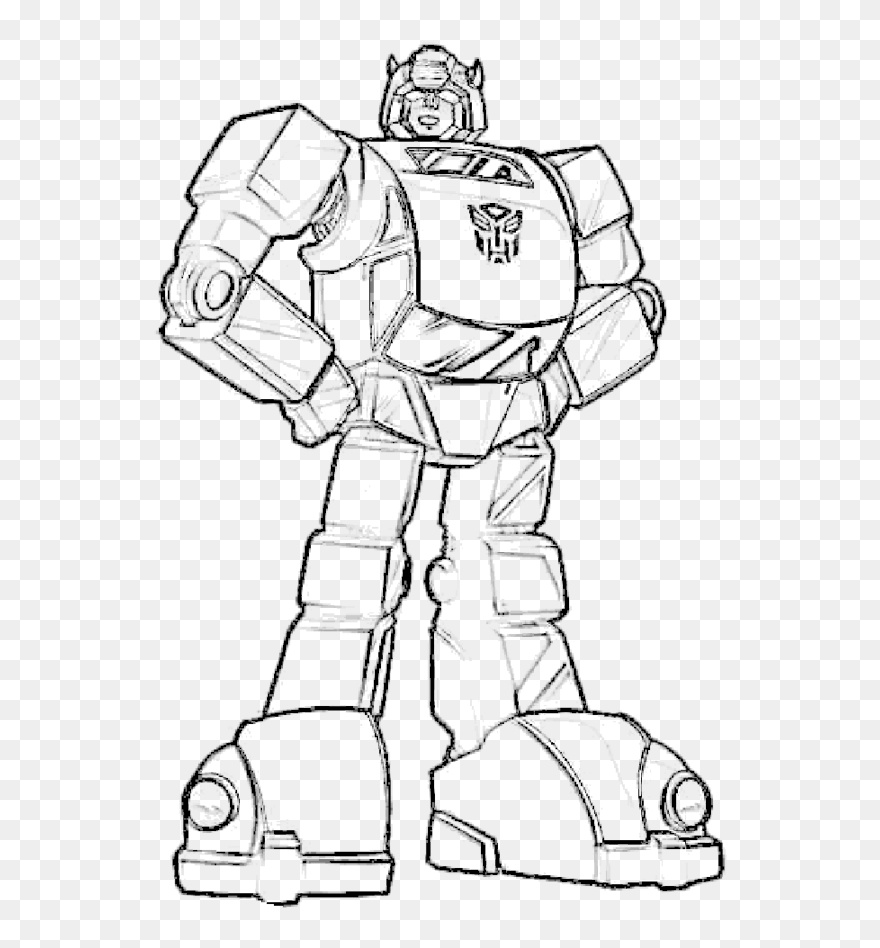 How To Color Transformer Coloring Sheets Free Transformer Clipart
