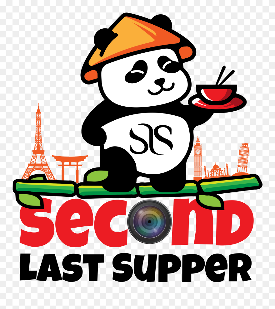 Second Last Supper - Cool Panda Logo Clipart