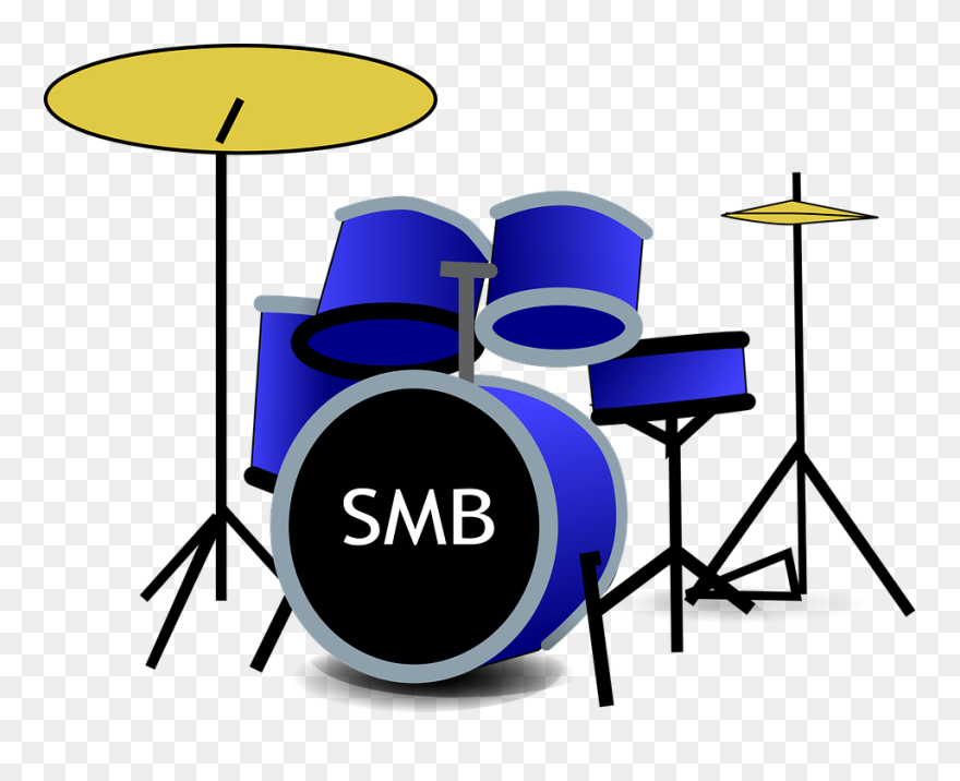Drum Clipart Rhythm Instrument - Band Drums Clipart Png Transparent Png