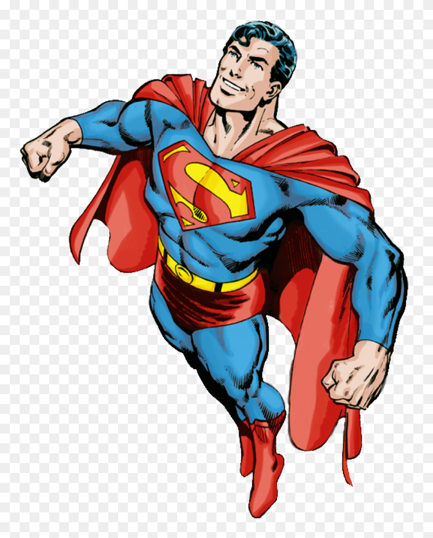 Free Download Of Superman Transparent Png Image - Superman Comics Png Clipart