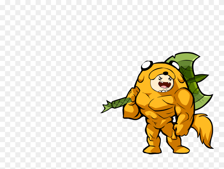 Transparent Finn And Jake Png - Brawlhalla Finn Clipart