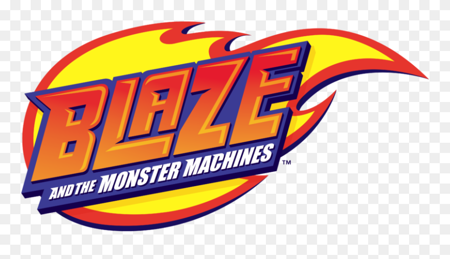 Blaze And The Monster Machines - Blaze And The Monster Machines Logo Clipart