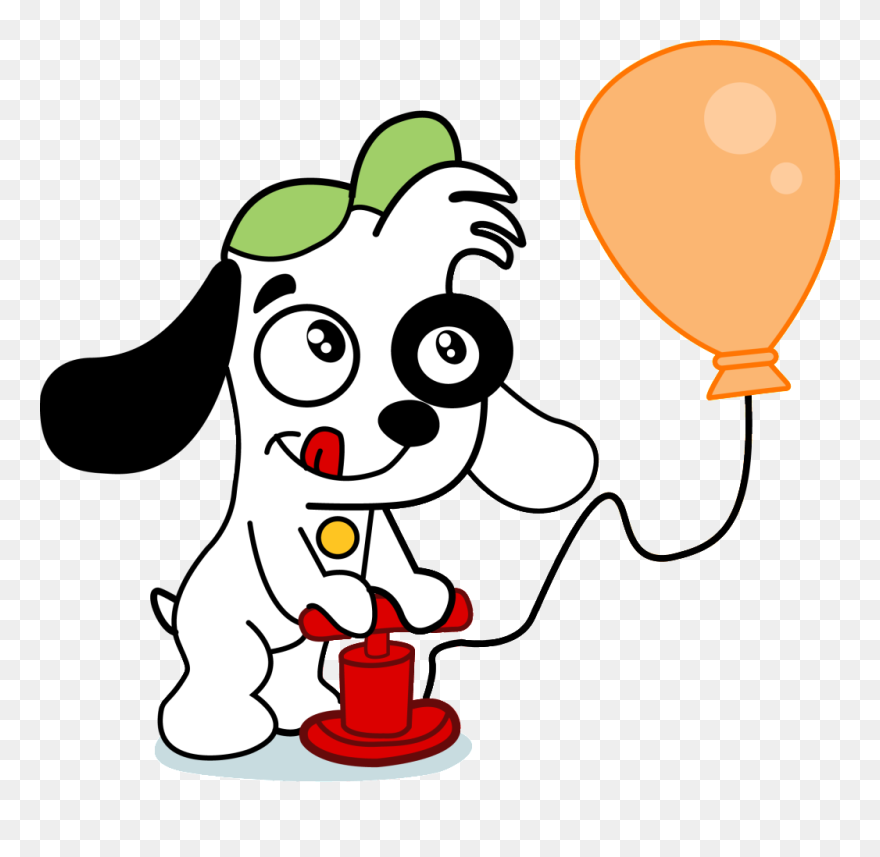 Doki Blowing Balloon - Doki Png Clipart