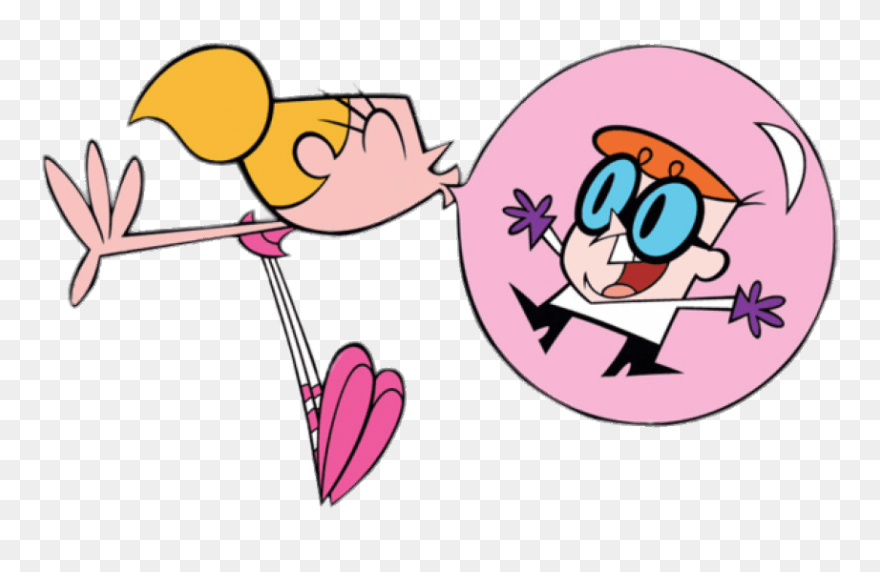 Dexter's Laboratory Bubble Gum Clipart