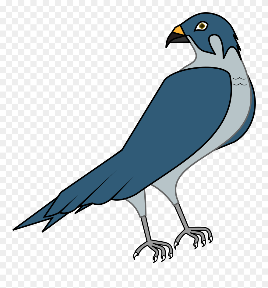 Falcon Clipart Png - Peregrine Falcon Clipart Transparent Png