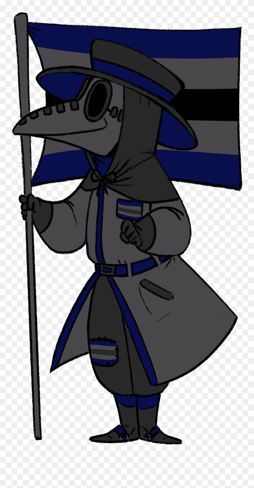 Image - Cute Plague Doctor Art Clipart