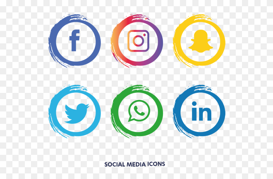 Social Media Png Transparent Images - Logo Transparent Social Media Clipart