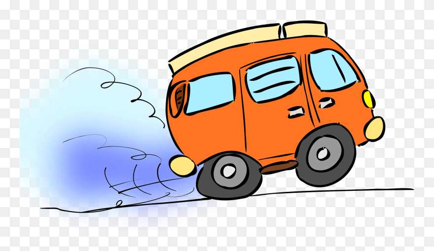 Moving Car Clipart - Png Download
