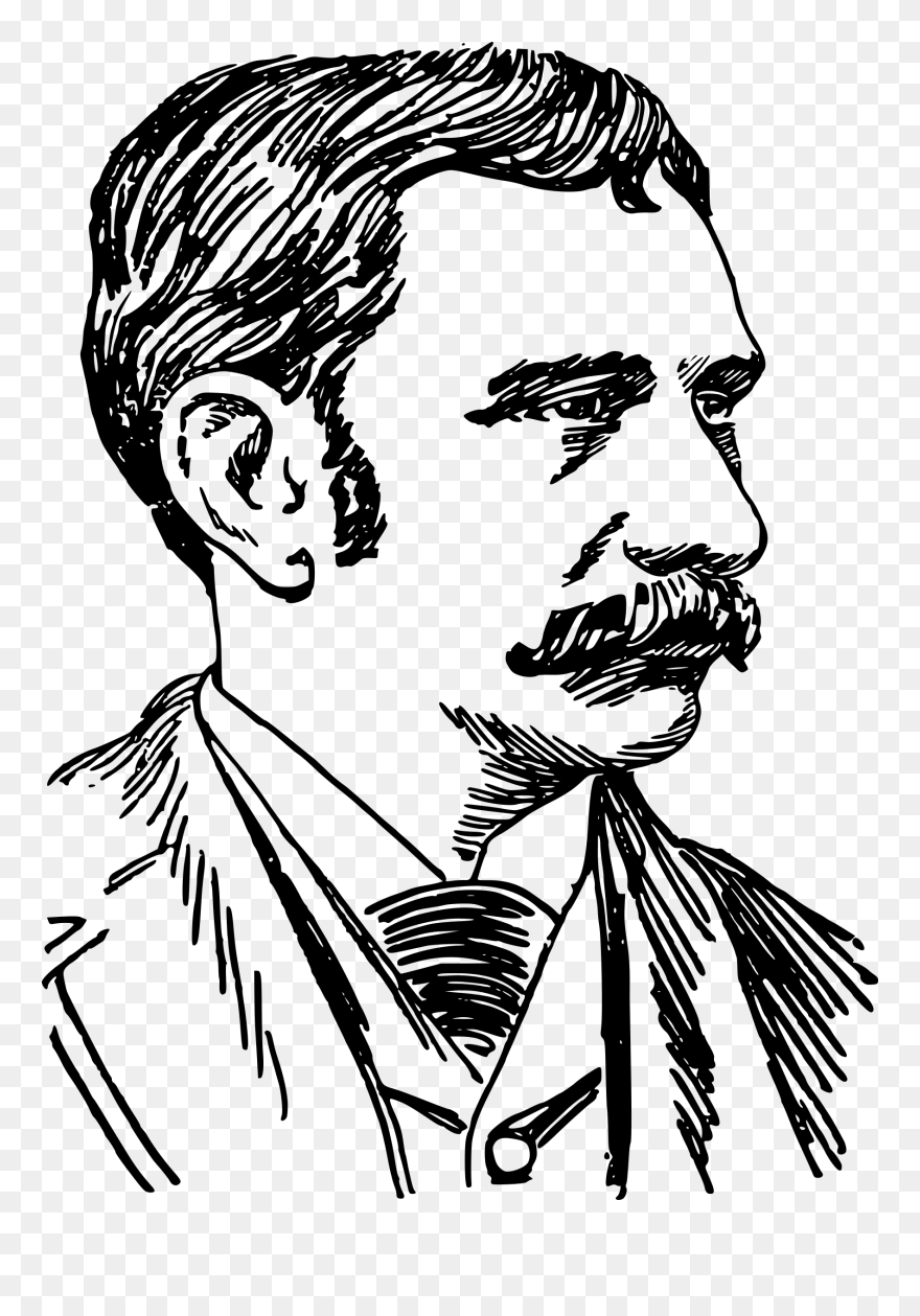 Boy Spending Time Alone Clipart Clipground - Drawing Of A Face Png Transparent Png