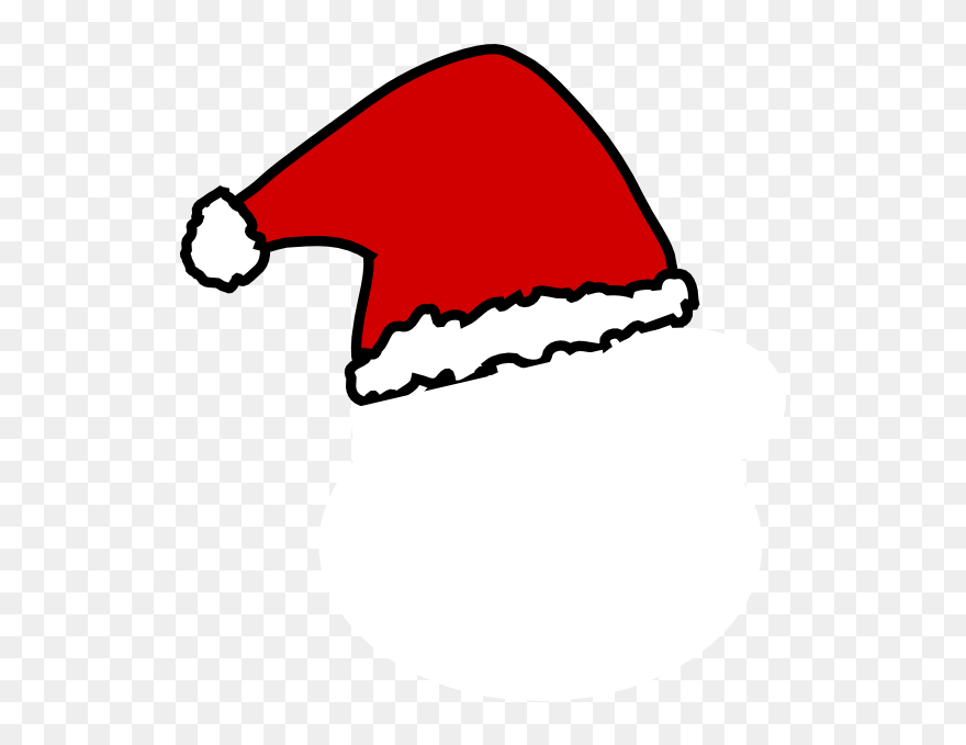 Happy Santa Christmas Emoji Clipart