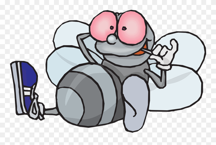 Lazy Clipart Alone Time - Lazy Bee - Png Download