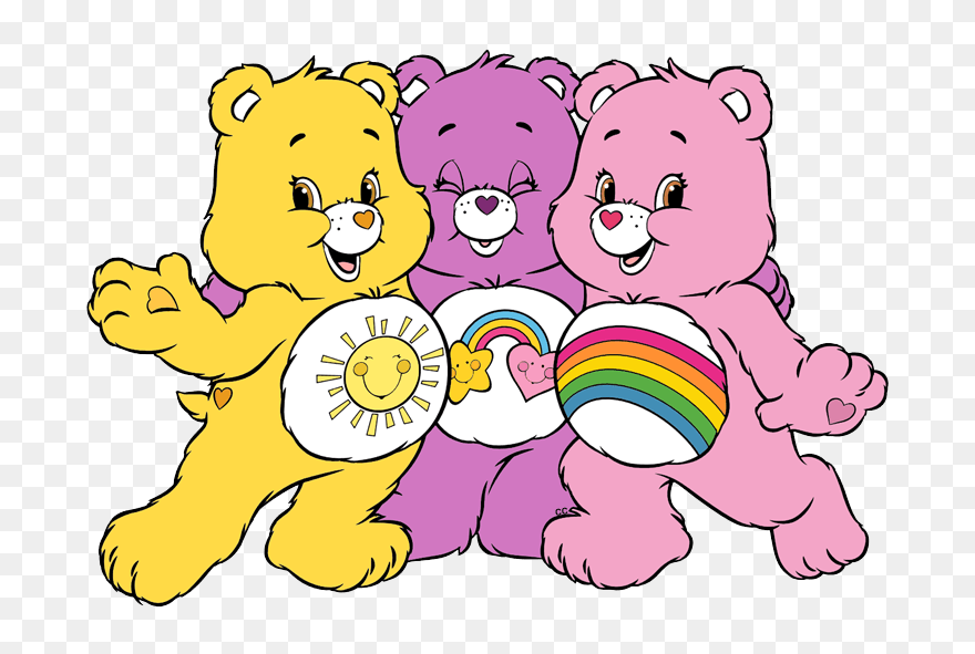 Care Bears And Cousins Clip Art Image - Care Bear Transparent Background - Png Download