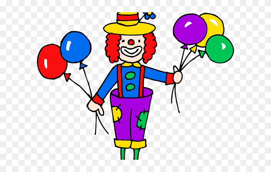 Clipart Clown Simple - Png Download