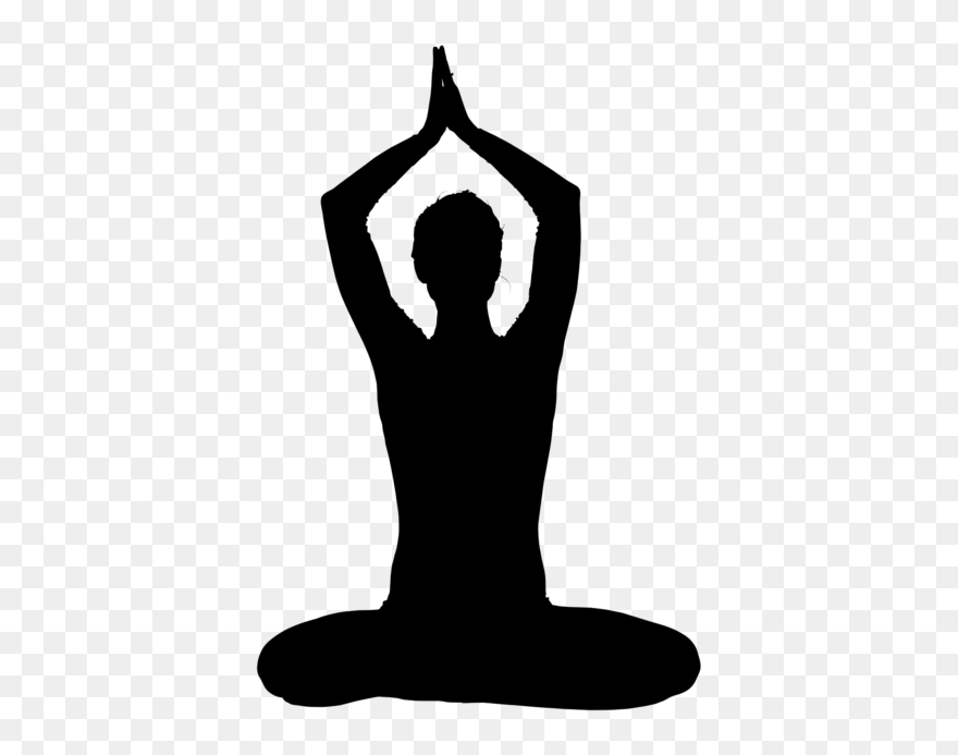 Yoga Silhouette At Getdrawings - Yoga Silhouette Png Clipart
