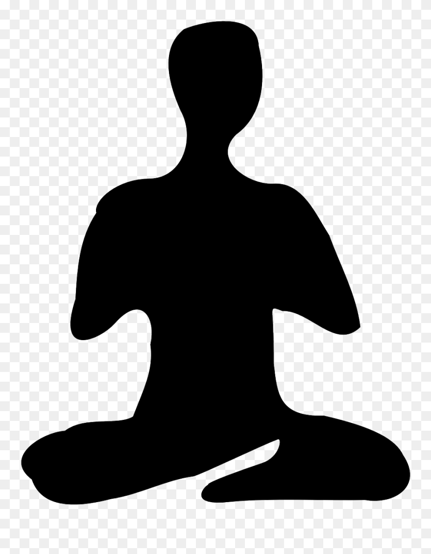 Meditation Silhouette At Getdrawings - Retreat Icon Png Clipart
