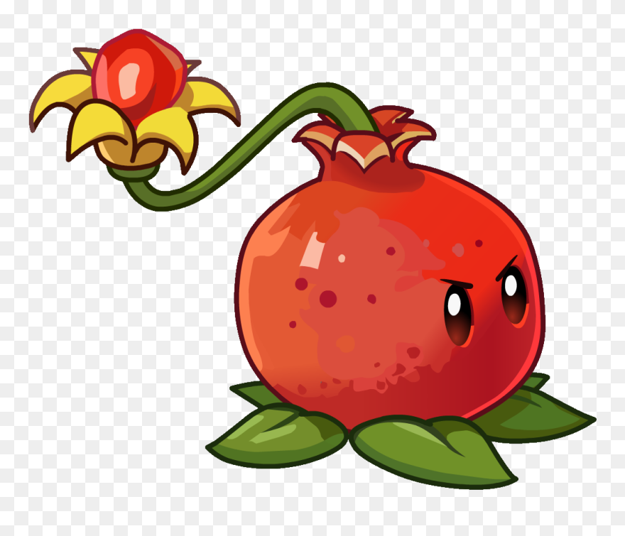 Pomegranate Clipart Winter - Plants Vs Zombies Png Transparent Png