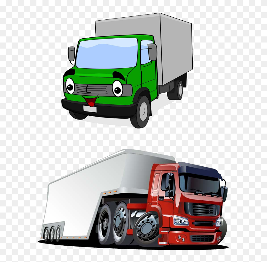 Vector Graphics Semi-trailer Truck Stock Illustration - Desenhos De Caminhoes Cartoon Clipart