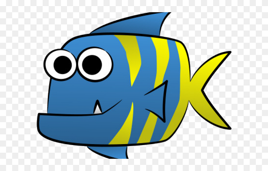 Easy To Draw Cartoon Fish Clipart