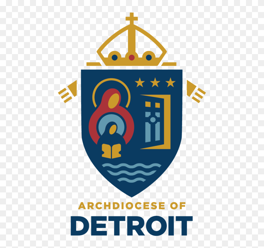 Archdiocese Of Detroit Crest - Archdiocese Of Detroit Coat Of Arms Clipart