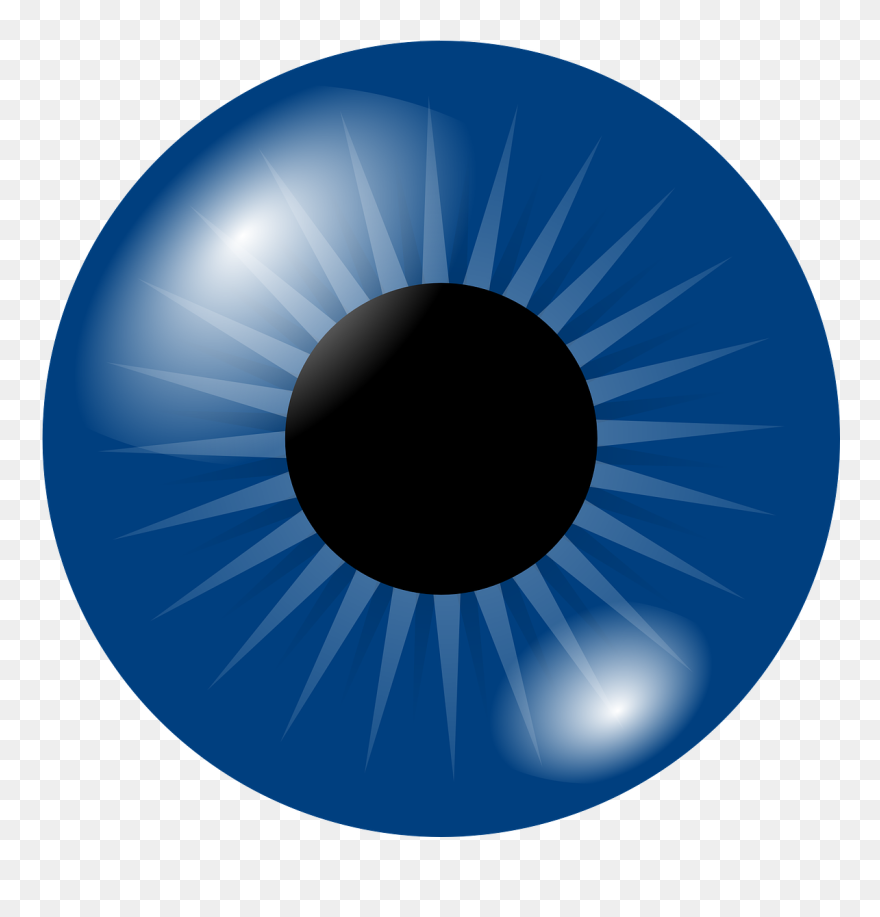 Transparent Png Eye - Blue Eye Clip Art