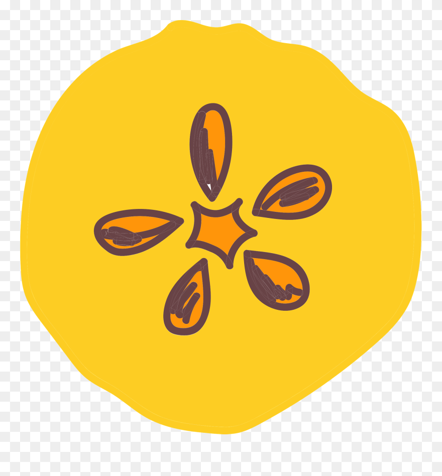 Slice Of Fruit Clipart - Pumpkin - Png Download