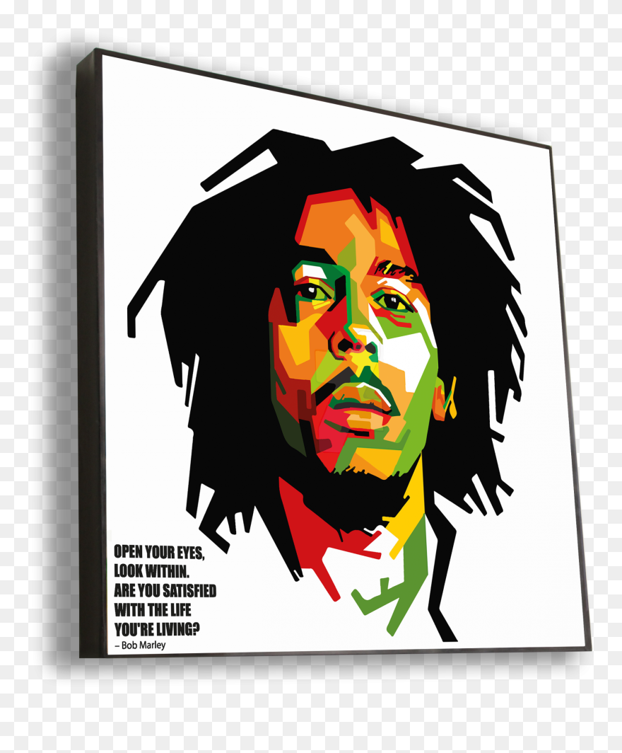 Bob Marley Drawing Clip Art Silhouette - Bob Marley Png Transparent Png