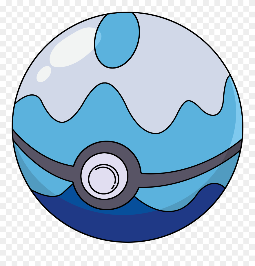 Buceo Ball By Adfpf1 - Dive Ball Png Pokemon Clipart