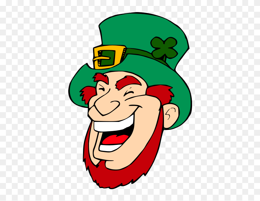 Laughing Leprechaun - Leprechaun Laughing Clipart