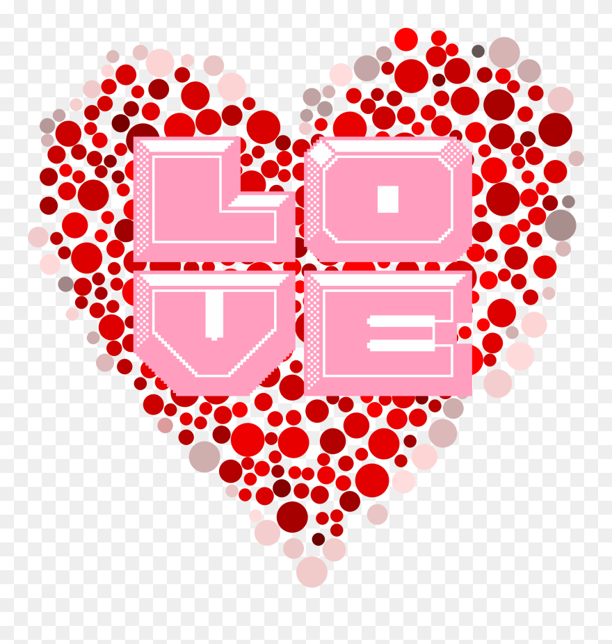 Big Heart For Valentines Day Clipart