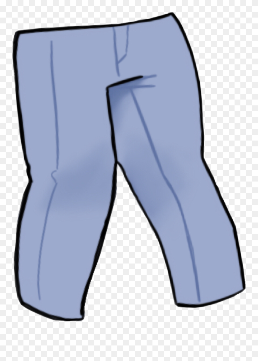 Cute Jeans - Pantalones De Gacha Life Clipart