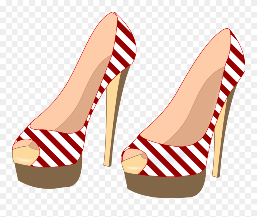 Sandal,high Heeled Footwear,outdoor Shoe - High-heeled Shoe Clipart