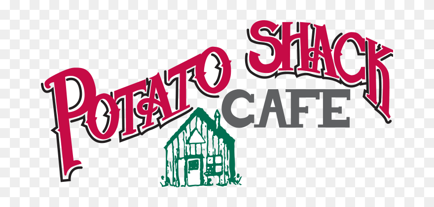 Potato Shack Cafe - Graphic Design Clipart