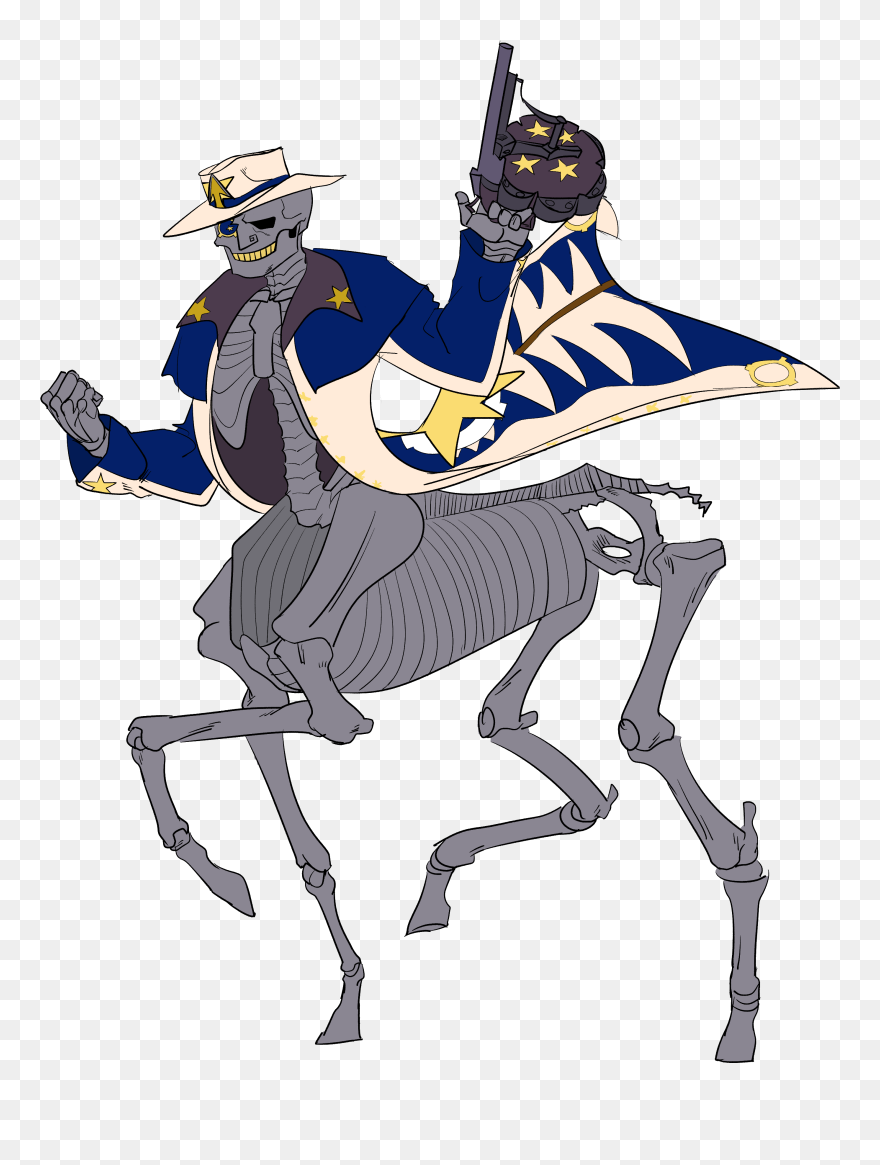 Abuse Drawing Horse Transparent Png Clipart Free Download - Fan Made Stands Jjba