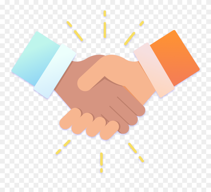 Hand - Handshake Clipart