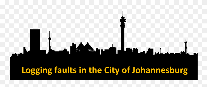 Jhb Sky - Johannesburg Black And White Clipart