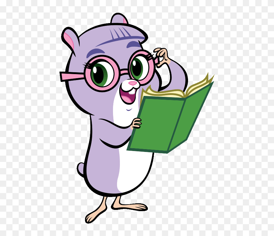 Num Nums Reading - Zhu Zhu Pets Frankie Clipart