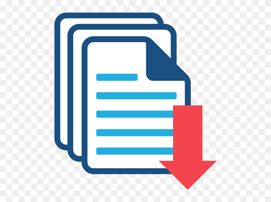 Electronic Logging Devices Reduce Paperwork - Hard Copy Clip Art - Png Download