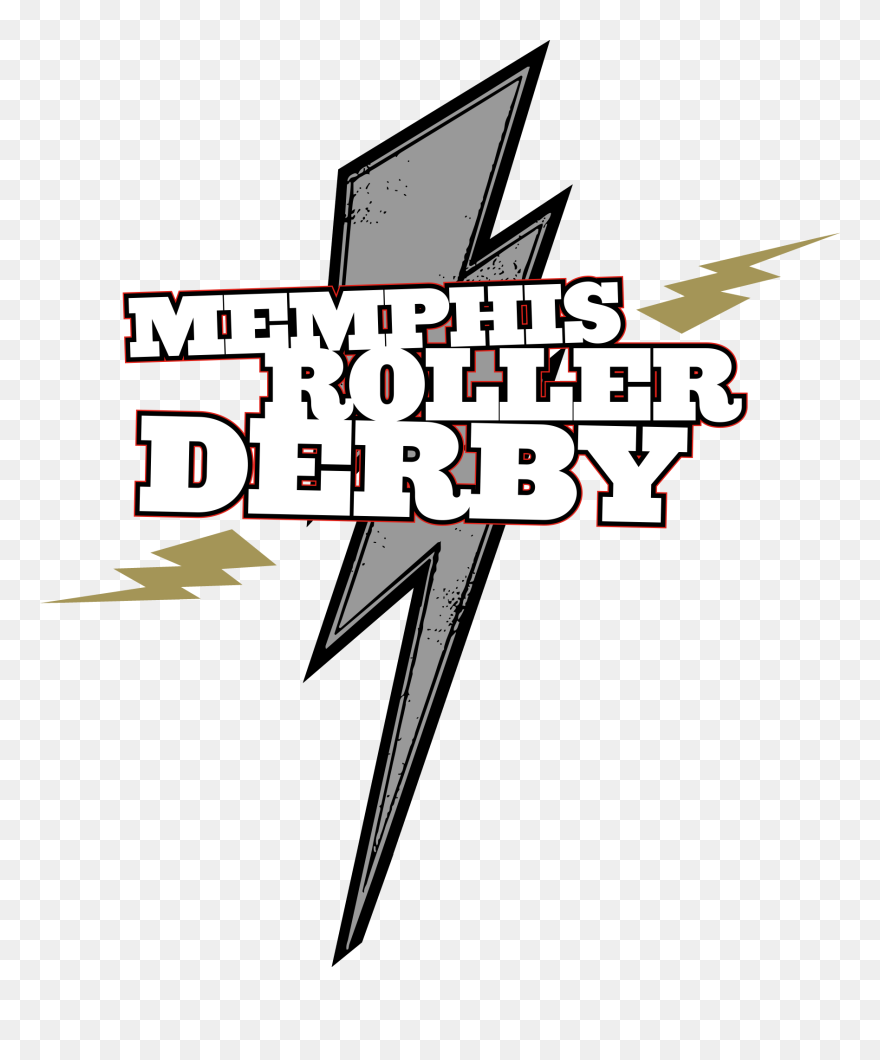 Memphis Roller Derby Logo Clipart